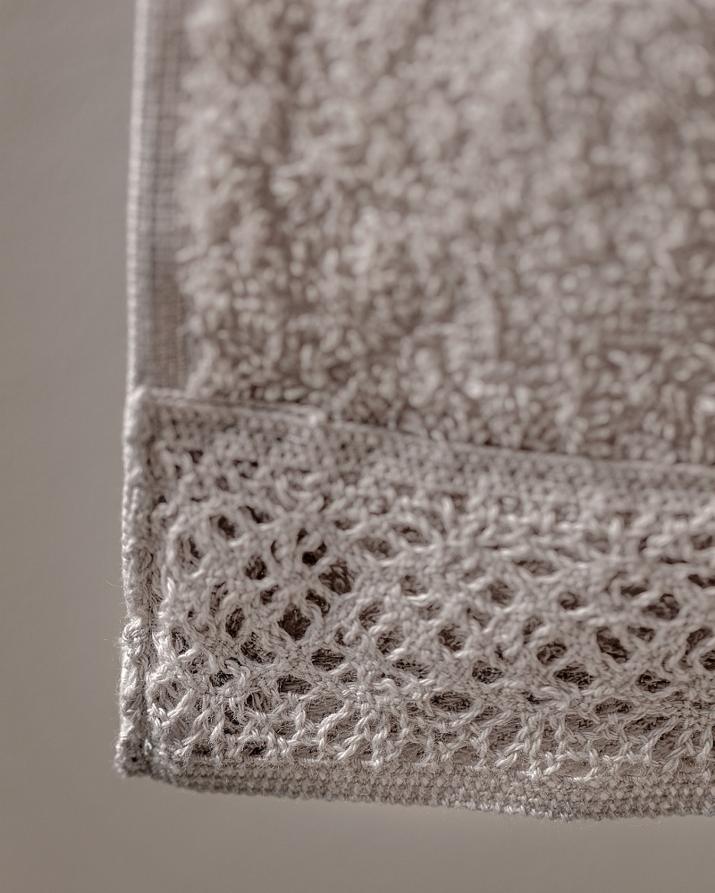 Полотенце для лица Angelique 50x70 см. - светло-серое