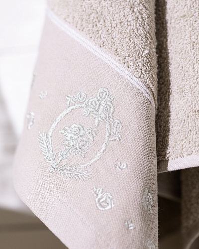 Полотенце для лица Gauthier 50х76 см - бежевое