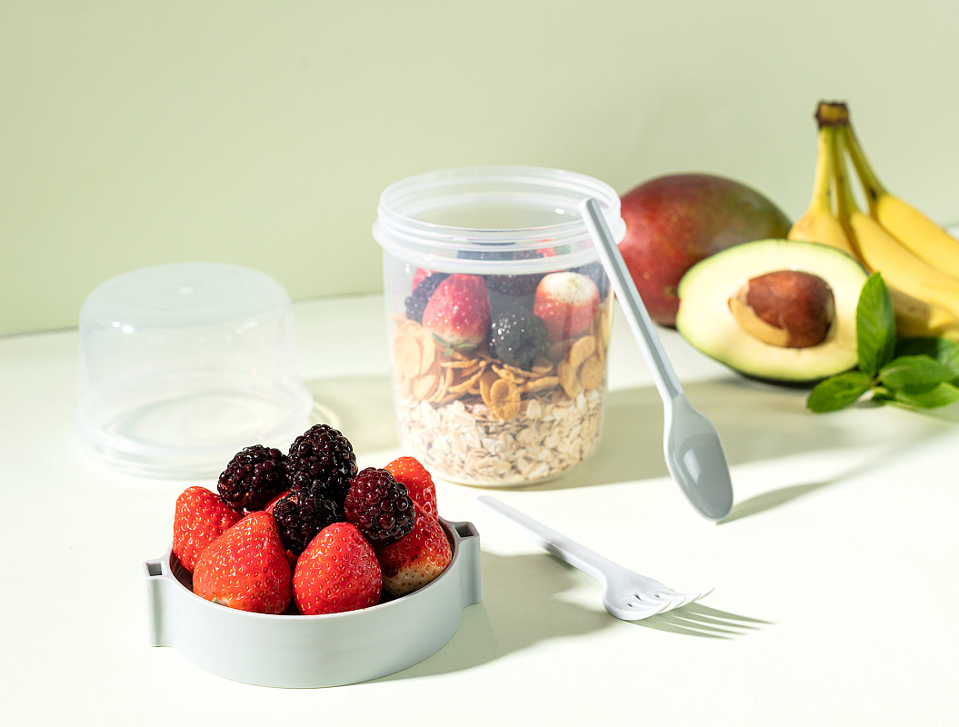 Контейнер Arles 9x9x18 см. - светло-зеленый