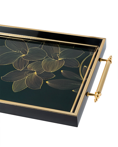 Поднос Fiona 46x31x7 см. - разноцветный