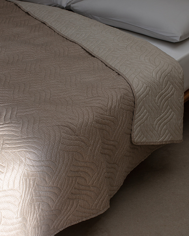 Покрывало двуспальное Odette 200x220 см, полиэстер