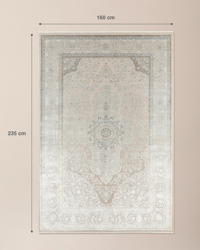 Ковер Briancon 160x235 см. - бежевый