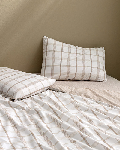 Комплект постельного белья двуспальный Aluin 240x260 см, хлопок