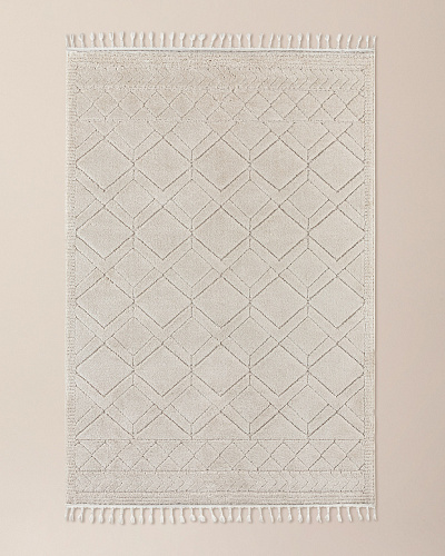 Ковер Clarice 160x230 см. - светло-бежевый