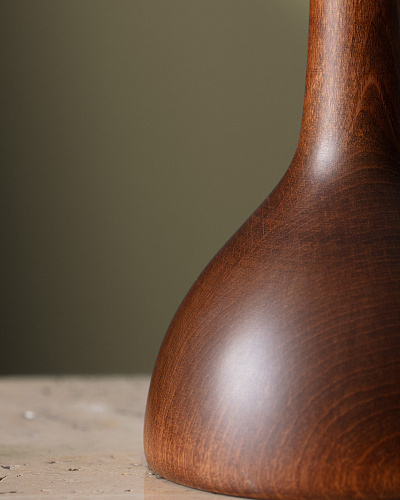 Лампа Diana 40x28x28 см, - дерево, ткань