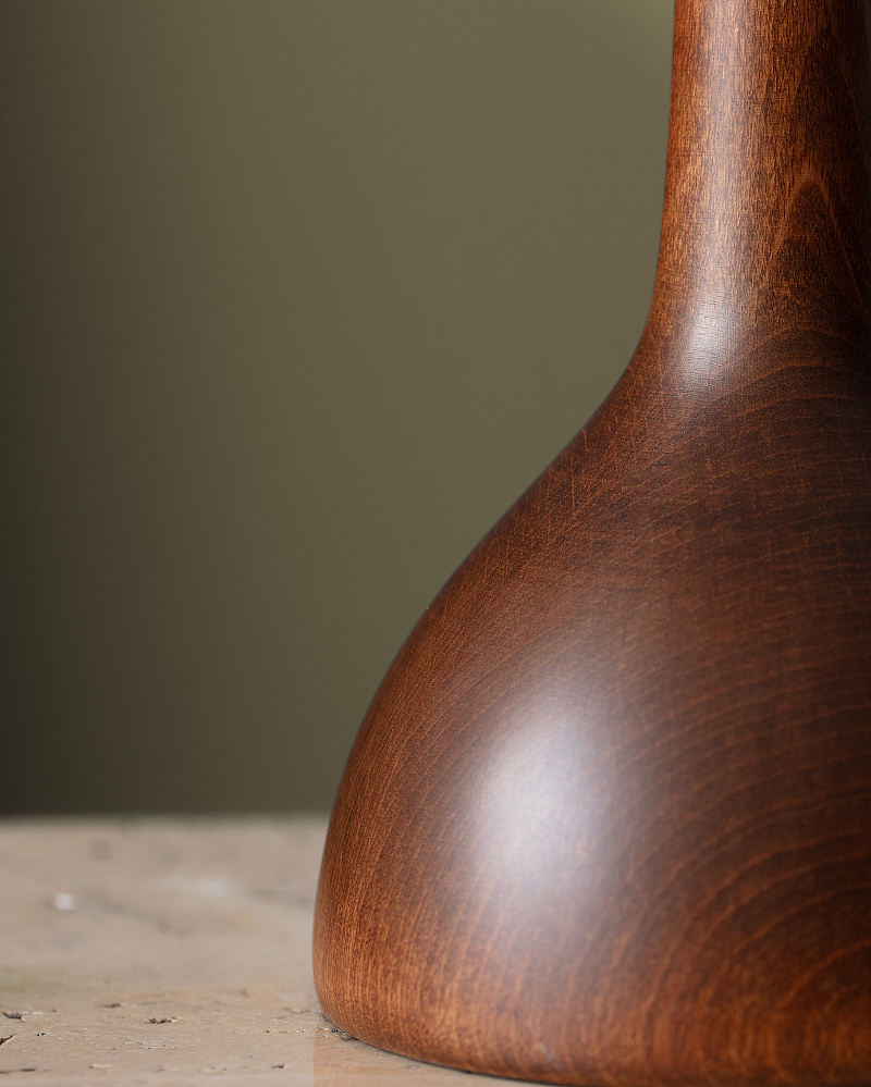 Лампа Diana 40x28x28 см, - дерево, ткань