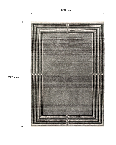 Ковер Orient Elodie 160x225 см. - серый