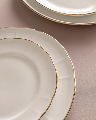 Столовый сервиз Edmon из 56 предметов, - фарфор