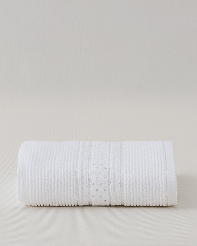 Полотенце для лица Alice 50x80 см. - белое