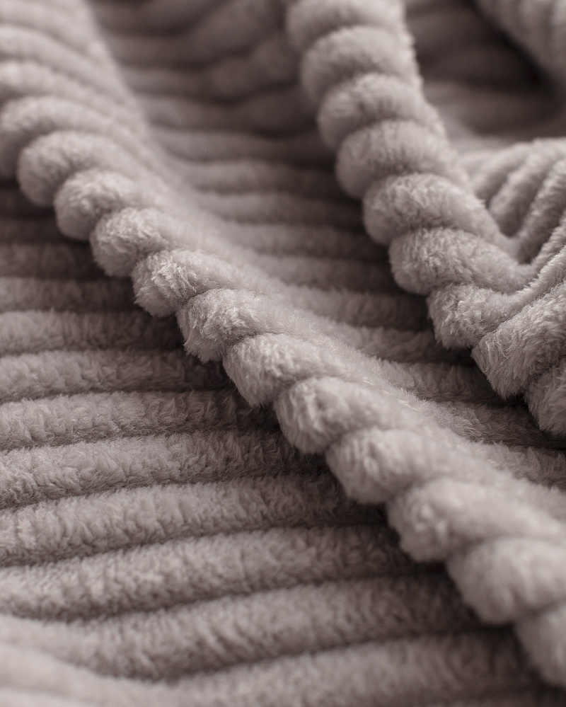 Плед Emile Welsoft 130x170 см, - серый