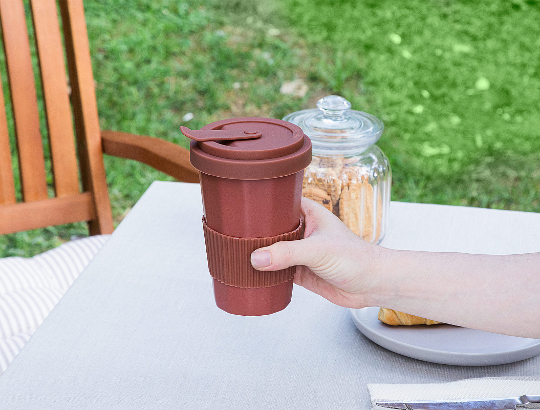 Кружка Grand 200 мл. - коричневый