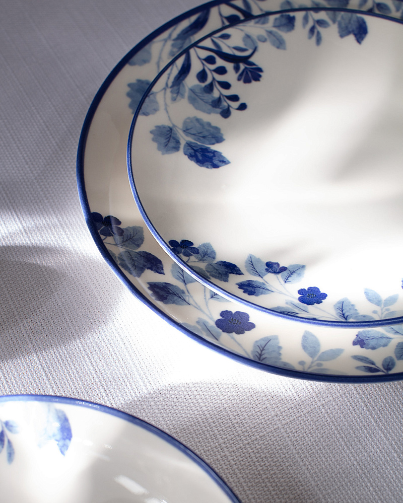 Столовый сервиз Andela из 24 предметов, - фарфор