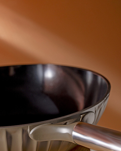 Сковорода Freya Wok 30x9 см, - алюминий