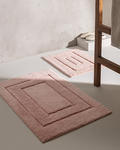 Набор ковриков для ванной Lambese 60x100 см и 50x60 см, - хлопок, полиэстер