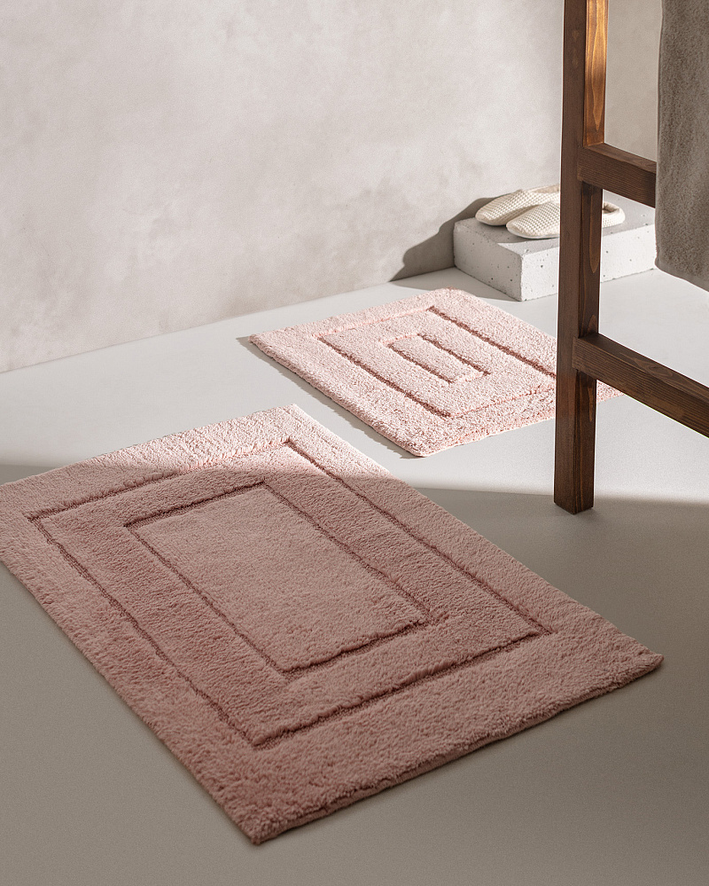 Набор ковриков для ванной Lambese 60x100 см и 50x60 см, - хлопок, полиэстер
