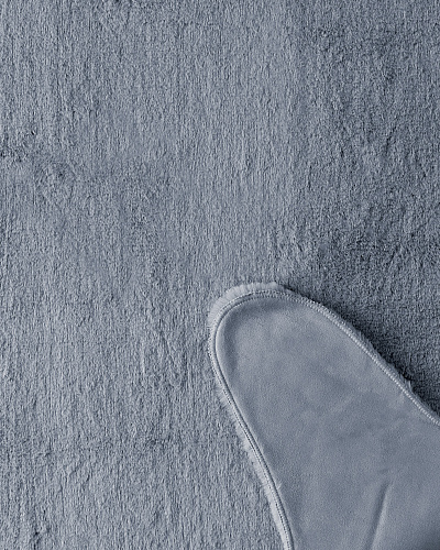 Плюшевый коврик Armend 60x90 см. - темно-серый