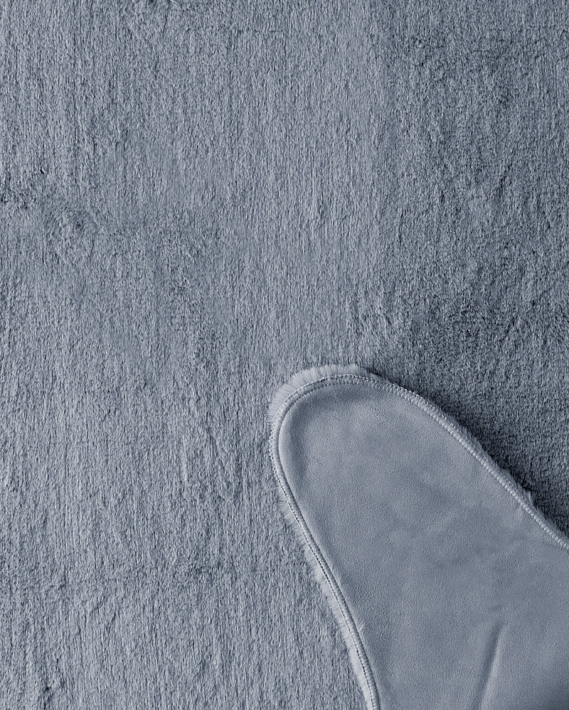 Плюшевый коврик Armend 60x90 см. - темно-серый