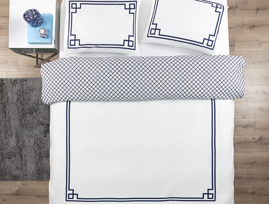 Комплект постельного белья двуспальный Alher Marin 240x260 см, хлопок