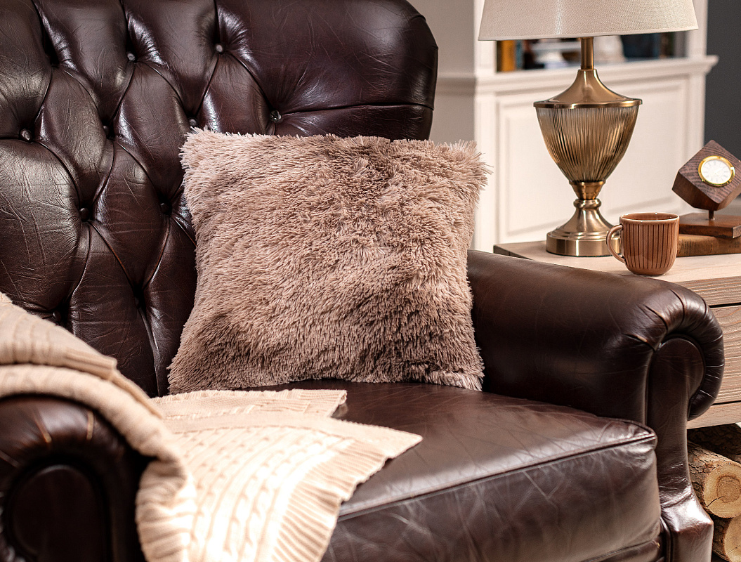 Чехол для подушки Damien 45x45 см, полиэстер