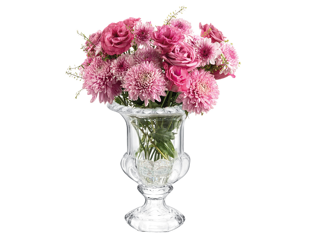 Ваза стеклянная Claes 20х26 см