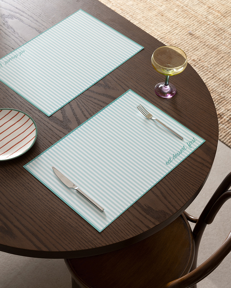 Набор сервировочных салфеток Vagony из 4 штук, 42x29 см, пластик