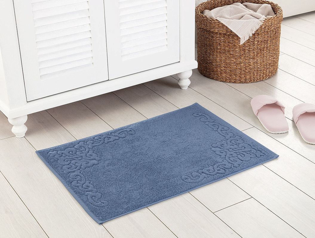 Полотенце для ног Orlena 50x70см - синее