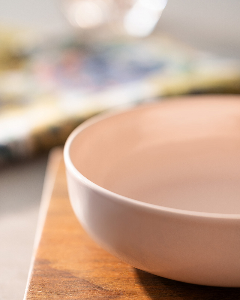 Миска Grasse 15 см. - розовая