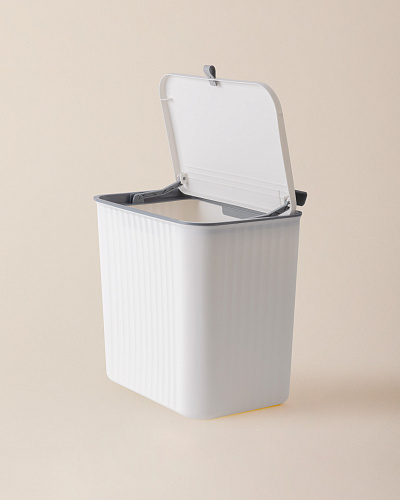 Подвесная мусорная корзина Ninon 12,5 л. - экрю