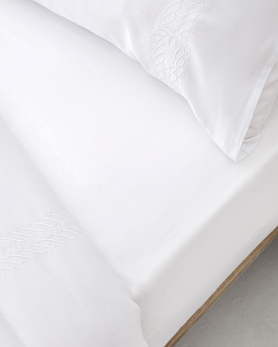 Комплект постельного белья евро Rodez Yacht Collection с 4 наволочками и покрывалом 260x280 см