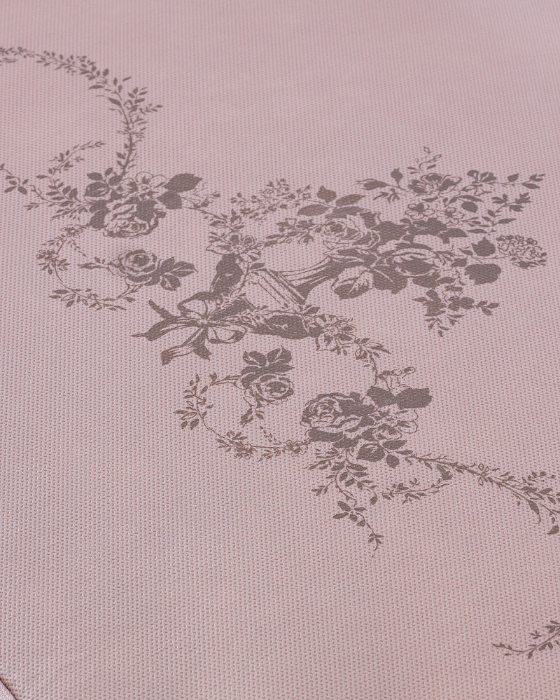 Сумка для хранения Floral 30x22x18 см. - пудровая