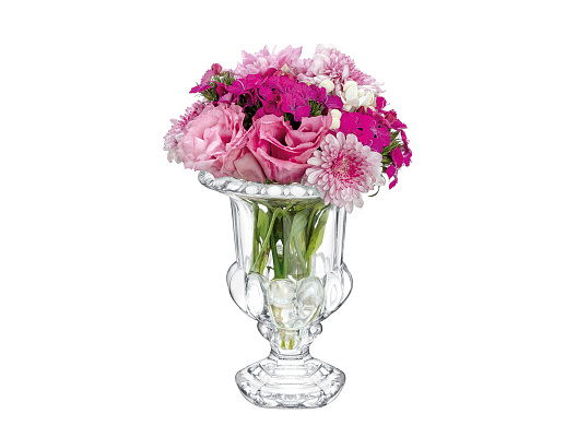 Маленькая ваза стеклянная Claes 11x13см