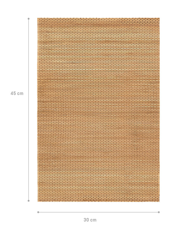 Сервировочная салфетка Leva 45x30 см. - бежевая