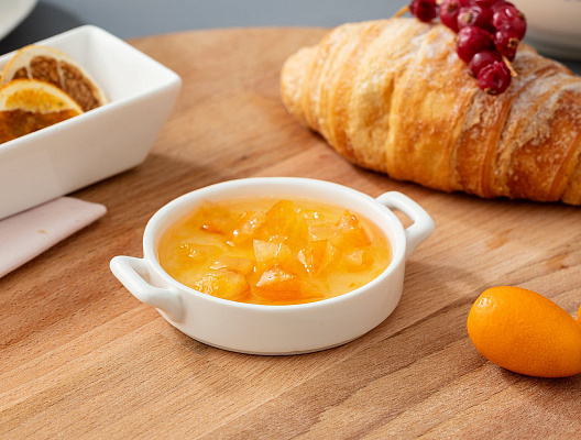 Блюдо для сервировки Petit Concept - белое,10,3х8х1,9 см