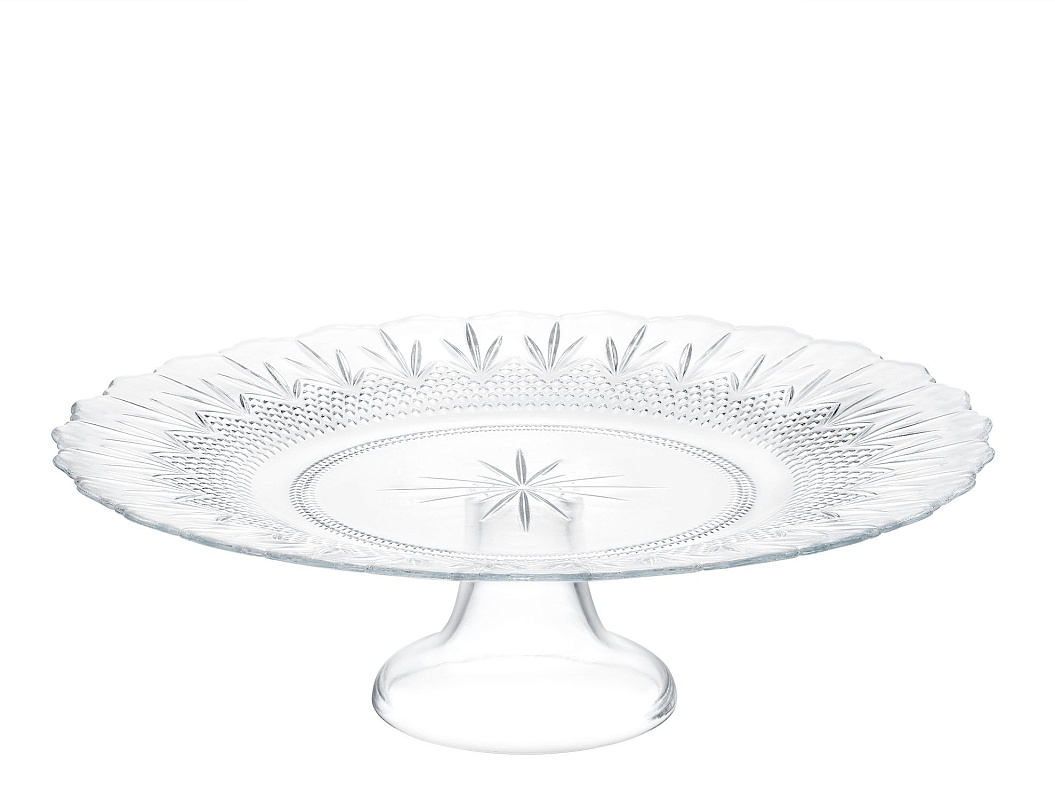 Стеклянная подставка для торта Margery 33 см