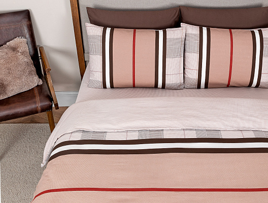 Комплект постельного белья двуспальный Leeroy 240x260 см, хлопок