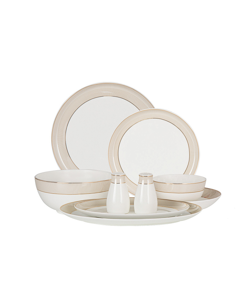 Столовый сервиз Adela из 56 предметов, - фарфор