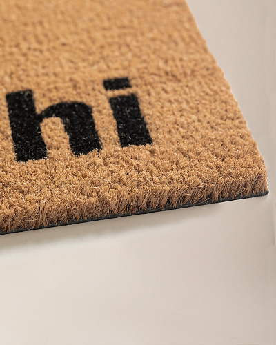 Придверный коврик Tolbiac 45x75 см. - бежевый / черный