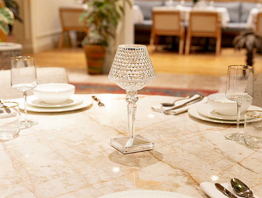 Настольная лампа Bellunu 14x14x29 см, акрил