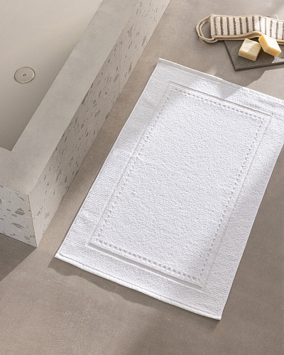 Полотенце для ног Angeline Natural Collection 50x80 см, - хлопок, пвх