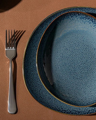 Столовый сервиз Charlotte из 24 шт. - индиго