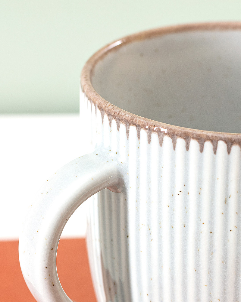 Кружка Olivie 250 мл. - светло-серая