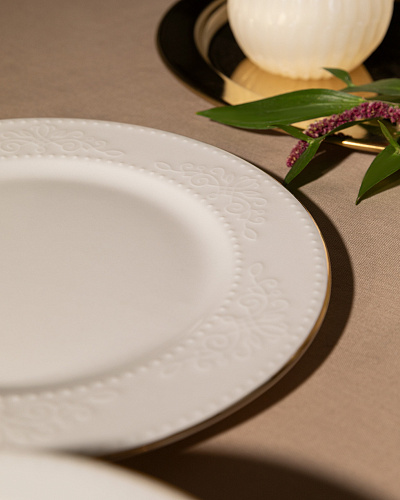 Столовый сервиз Relief из 24 предметов, фарфор