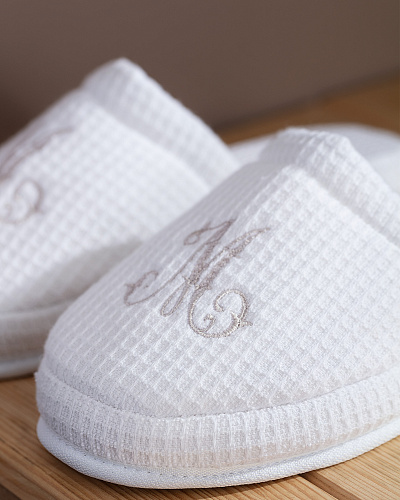 Набор банный женский Riley 3 шт., S-M р., 50x70 см. - белый