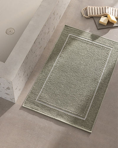 Полотенце для ног Angeline Natural Collection 50x80 см, - хлопок, пвх