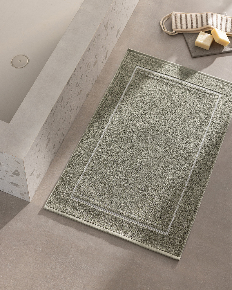 Полотенце для ног Angeline Natural Collection 50x80 см, - хлопок, пвх