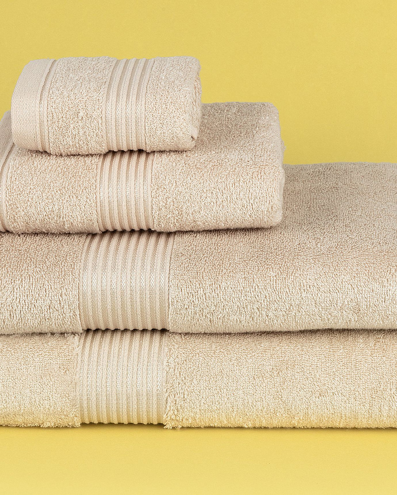 Полотенце для рук Clarette 50x80 см - бежевое