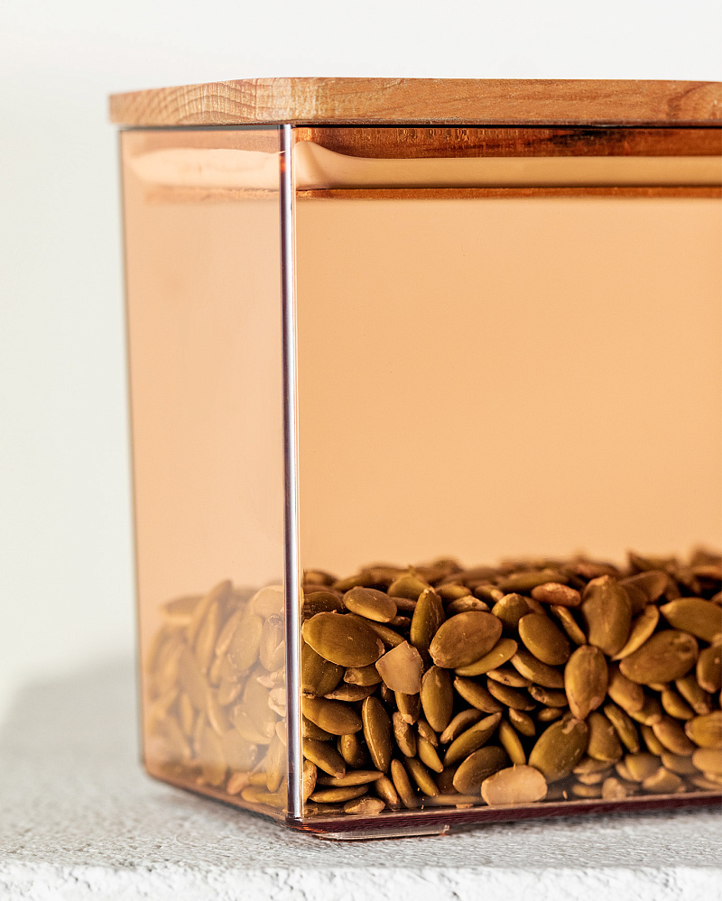 Контейнер Lucille 2000 мл. - янтарный