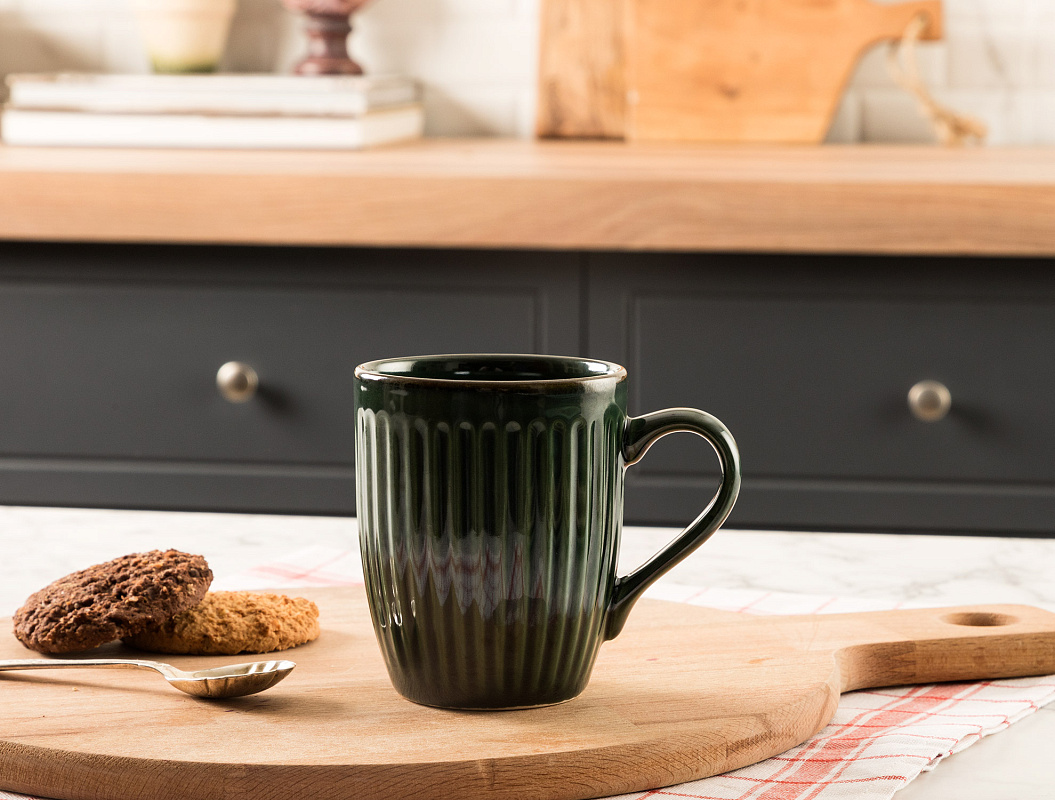 Кружка Marguerite 300 мл. - зеленая