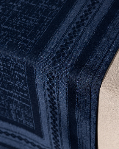 Дорожка на стол Livron 45x160 см. - синяя