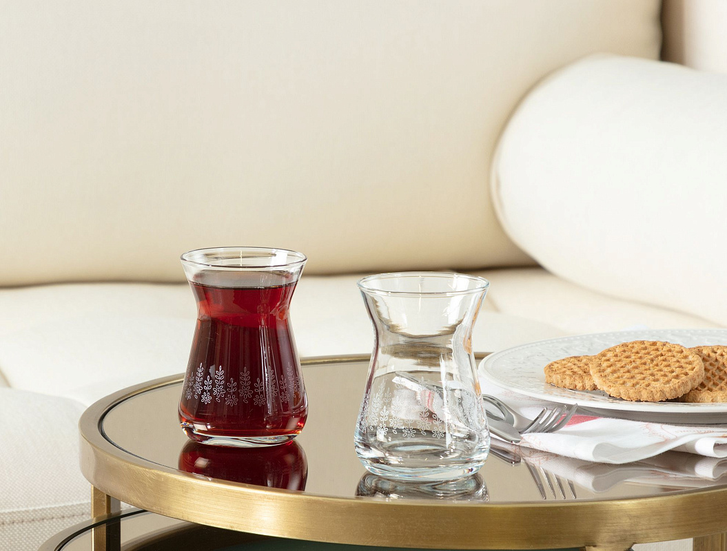 Набор стеклянных чашек Francessa-Daisy из 6 шт., 132 мл